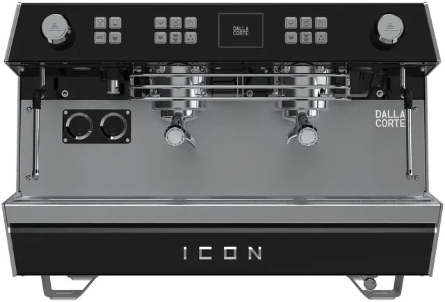 Dalla Corte Icon, vaizdas iš priekio